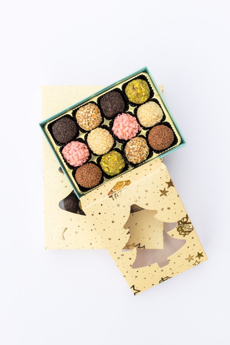 Christmas box of 12 Brigadeiros